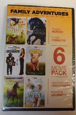 Family Adventures 6 Movie Pack (DVD, 2011) | Books & More Bookstore
