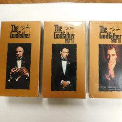 The Godfather, Parts I, II, and III VHS Cassette Tapes 1997 | Books & More Bookstore