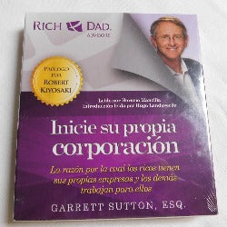 Inicie su propia corporacion by Garrett Sutton, Esq. (2015, CD audio book) | Books & More Bookstore