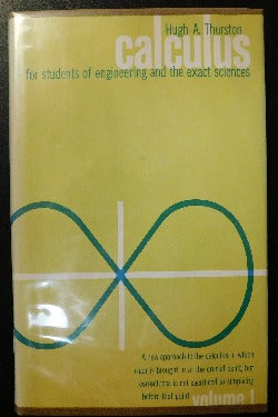 Calculus by Hugh A. Thurston, Volume 1 (HC, 1963) | Books & More Bookstore