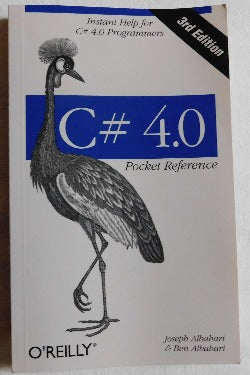 C# 4.0 Pocket Reference by Joseph & Ben Albahari (PB, 2010) | Books & More Bookstore