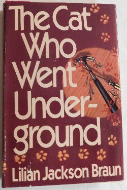 The Cat Who Went Underground by Lilian Jackson Braun (HC, 1989) | Books & More Bookstore