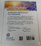 Photovoltaic Power Systems For Inspectors, Plan Reviewers & PV Professionals by John Wiles (PB, 2018, 3rd ed.) | Books & More Bookstore